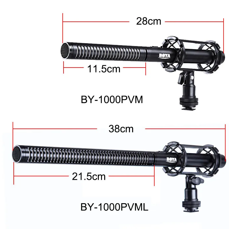 BOYA BY-PVM1000 PVM1000L Professional Shotgun
