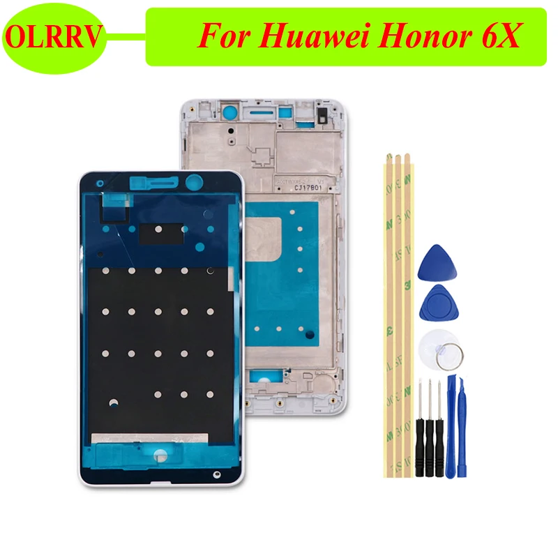 Для Huawei Honor 6X чехол с передней рамкой рамка ЖК-экраном для Ascend P9 Lite G9 боковыми