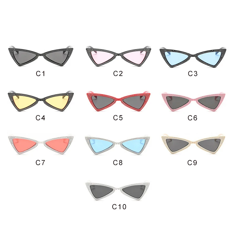 Женская оправа в виде бабочки черная UV400 ss010|de sol|oculos de solsun glasses |