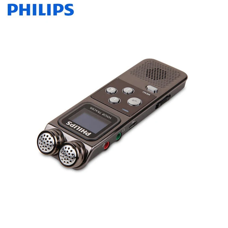 PHILIPS Newest Dual Mic Digital Voice Recorder