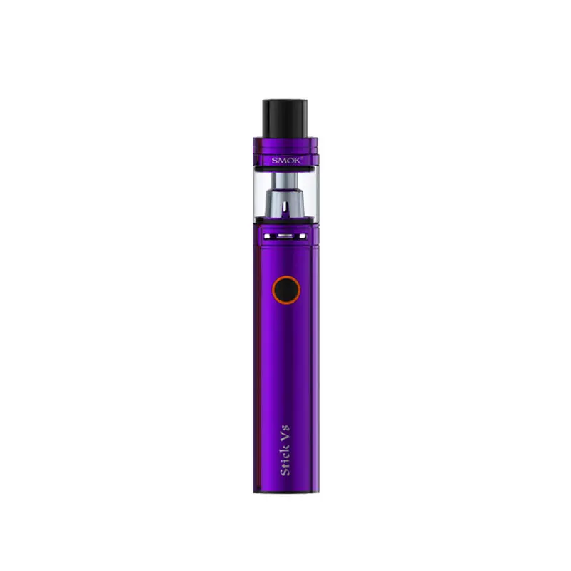 Комплект SMOK Stick V8 с аккумулятором 3000 мА · ч и 5 мл TFV8 большой детский бак и 0.3ohm V8 детский электронная сигарета Vape ручка комплект vs Sky Solo/палочка комплект - Цвет: Фиолетовый