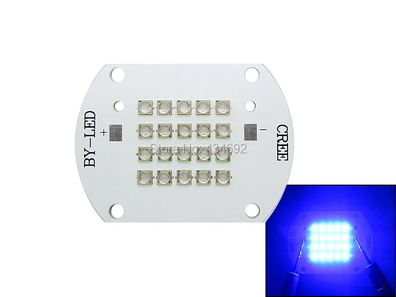 Тайвань Epistar 50 Вт синий 460NM светодиодный излучатель света 30-36 в 700-1400mA светодиодный свет для DIY завод светодиодные лампы для роста света