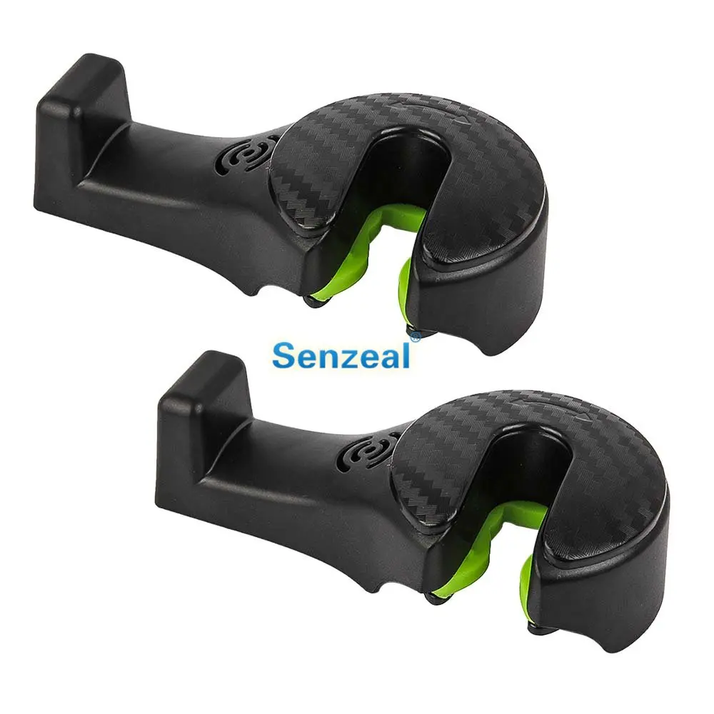 SENZEAL 2x автомобильные крючки для заднего сиденья ABS подголовник держатель