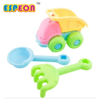 

Espeon 3pcs/set Soft Plastic Beach Sand Play Toys Sand Car Target Model Play Bath Outdoor Toys For Children Outdoor Playing Toy