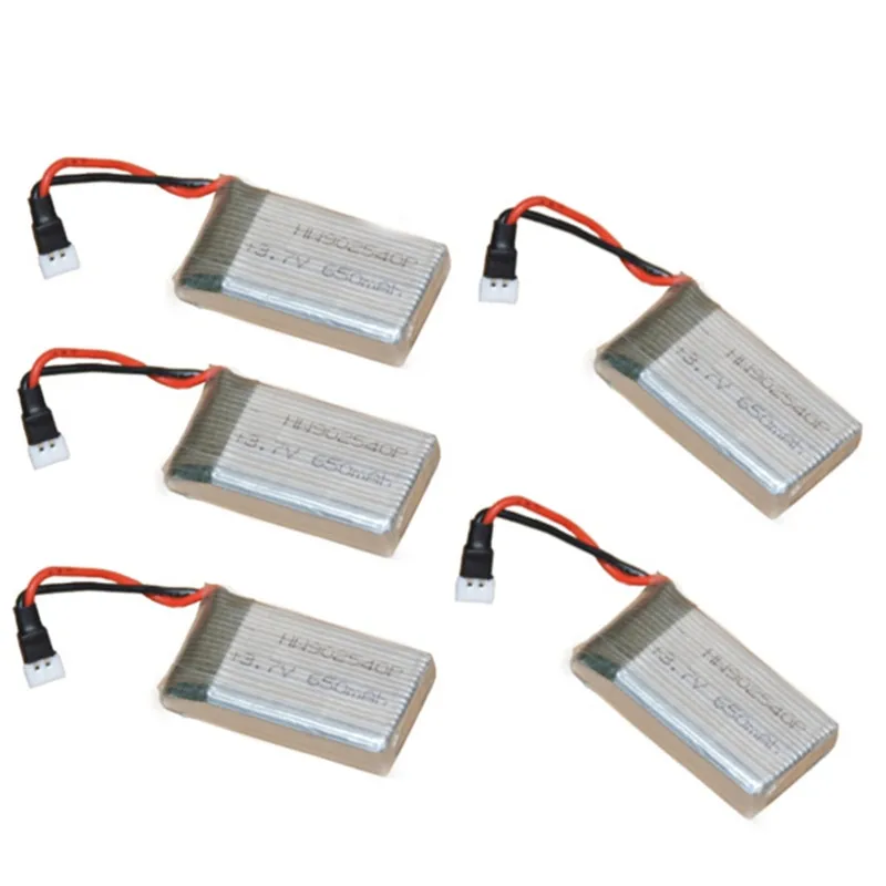 3.7V 650mAh li-po battery For Syma X5C-1 X5C X5 X5SC X5SW X6SW JJRC H97 H9D H5C RC Drone parts | Электроника