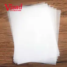 100 шт./упак. A4 старших Копировальная бумага с одиночными шопкинами Копировальная бумага серной кислоты отслеживания Бумага каллиграфии Копировальная бумага дизайн чертежей