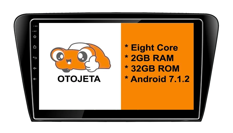 

Eight Core Android 8.1 2GB RAM OTOJETA car dvd FOR SKODA Octavia A7 2013-2014 touch screen radio BT gps 1080p DVR/WIFI/3G/4G