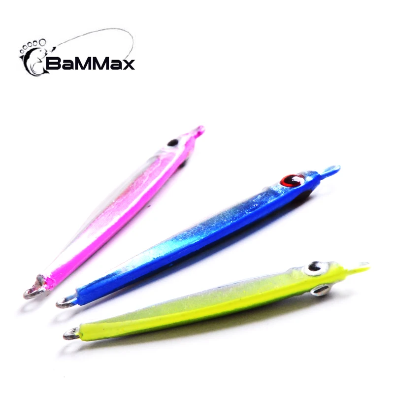 Bammax pesca señuelo 4,9G 7,2G Metal Jigging cucharas señuelos cebo duro Bass Shore hierro fundido pesca Artificial pesca Bammax pesca señuelo 4,9G 7,2G Metal Jigging cucharas señuelos cebo duro Bass Shore hierro fundido pesca Artificial pesca
