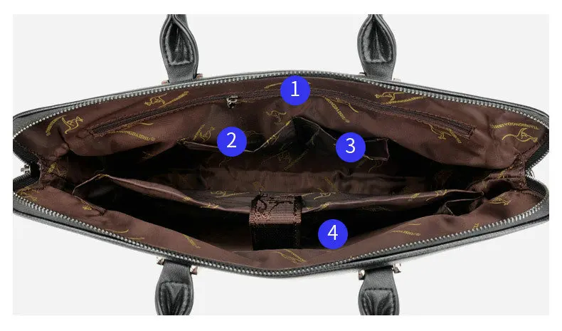 Роскошный модный простой деловой мужской портфель от известного бренда, кожаная сумка для ноутбука, повседневная мужская сумка, сумки через плечо