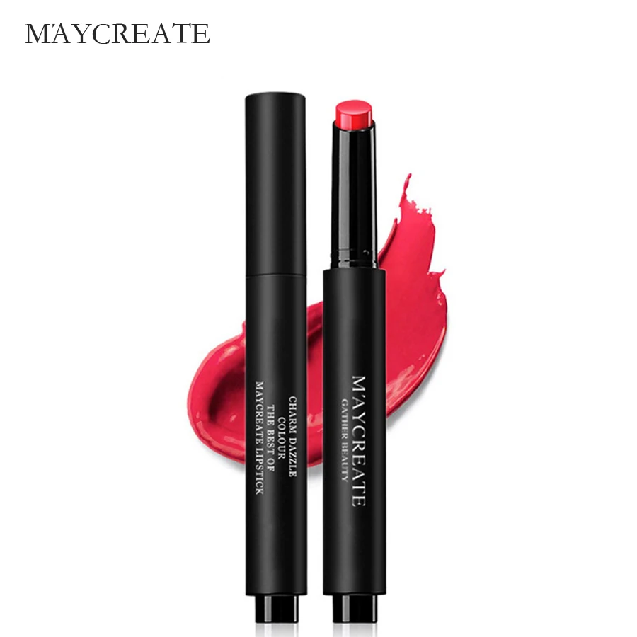 

MayCreat Matte Lipstick Sexy Long Lasting Waterproof Flower Lipstick Matte Pencils Moisturizer Lips Makeup Set Lipstick Lip