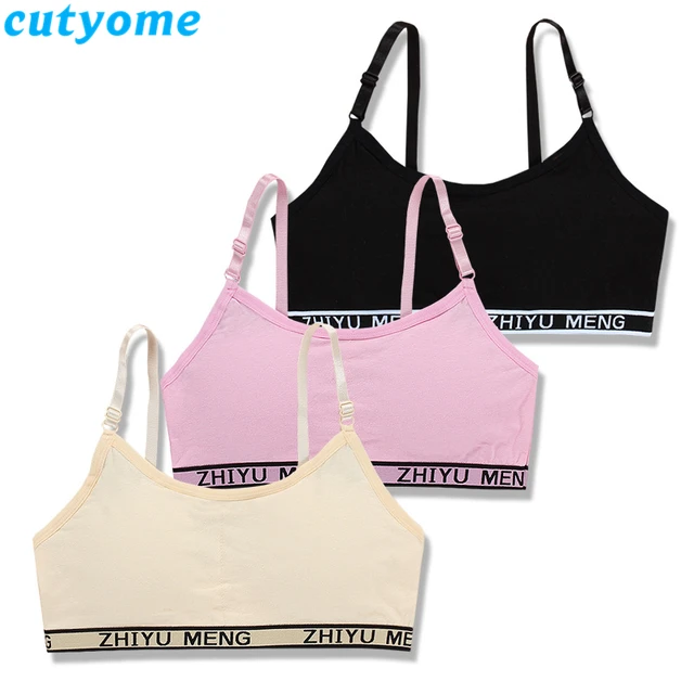 5pcs/lot Sports Bra For Kids Cotton Training Bra Teen Girls Underwears  Puberty Student Lingerie Teenage Girl Underwear Undies 16 - Training Bras -  AliExpress