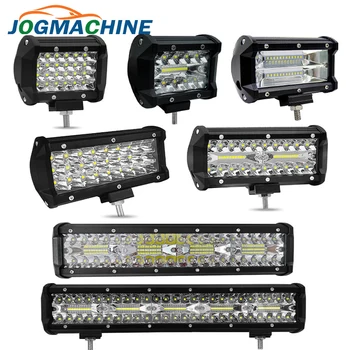 

TACARS 4 12 15 inch 18W 36W 72W 126W LED Work Light LED Bar Light for Motorcycle Tractor Boat Off Road 4WD 4x4 Truck SUV ATV
