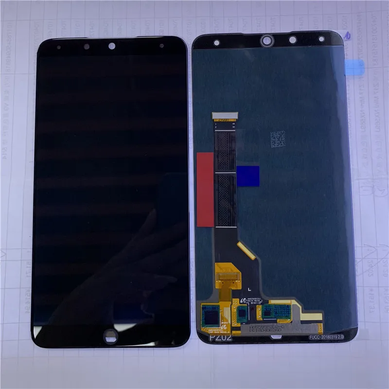 

Original Axisinternational For 5.95" Meizu 15 Plus M891H Super AMOLED LCD Screen Display+Touch Panel Digitizer For MX 15 Plus