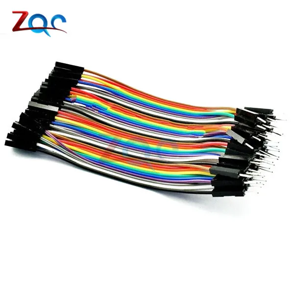 

40PCS Dupont 10CM Male To Female Jumper Wire Ribbon Cable for Arduino