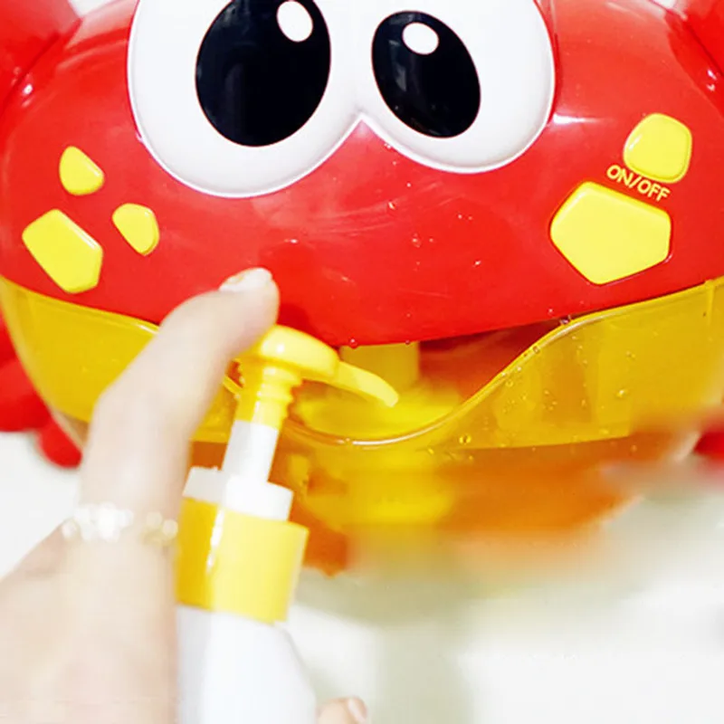 Новое Детское банное мыло в форме игрушек пузырьковая машина воздуходувка чайник большой краб музыкальный пузырь чайник Ванна мыло игрушки для детей