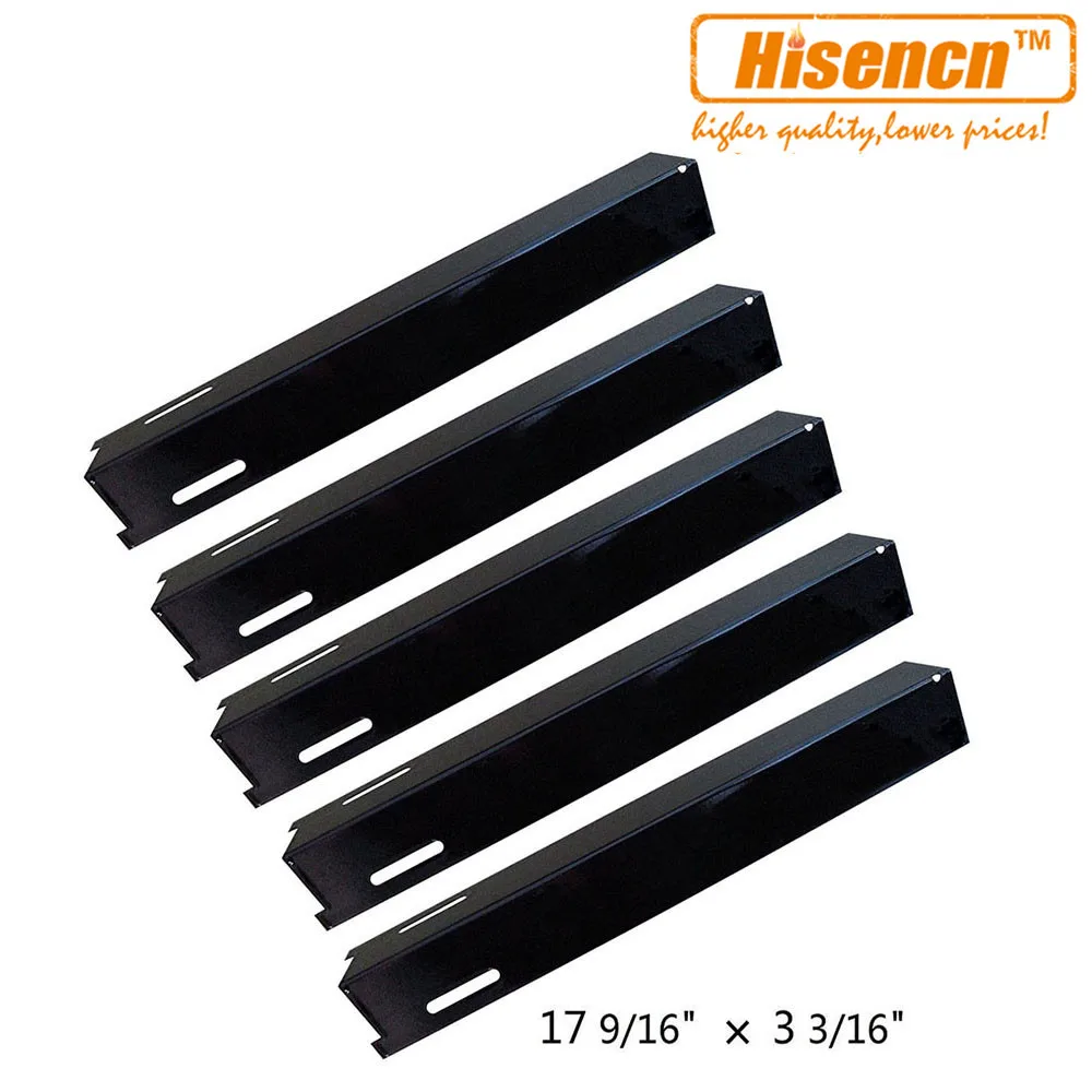 

Hisencn 93181 5pcs/pk 17 5/8" BBQ Grill Heat Plate for Perfect Flame Brinkmann Gas Grills Heat Shield Tent Replacement Parts