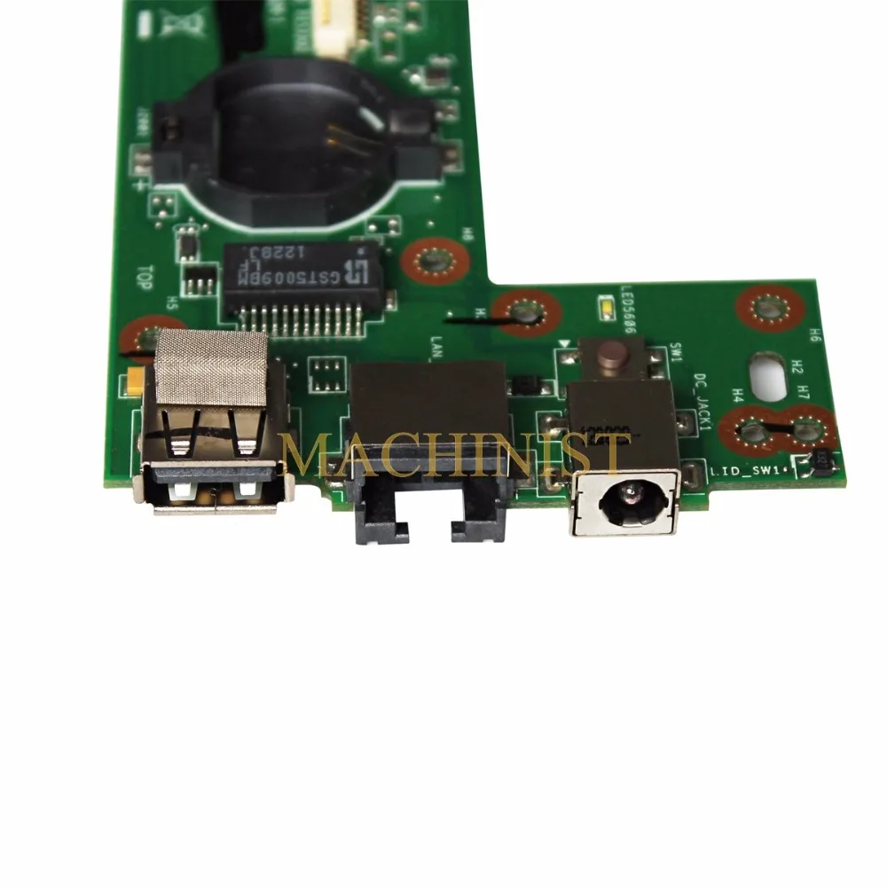 Плата K42JR REV: 2 1/K42JC 1 IO для Asus K42J X42J A42J A40J K42JC K42JZ K42JY K42JV X42D K42D K42F плата питания