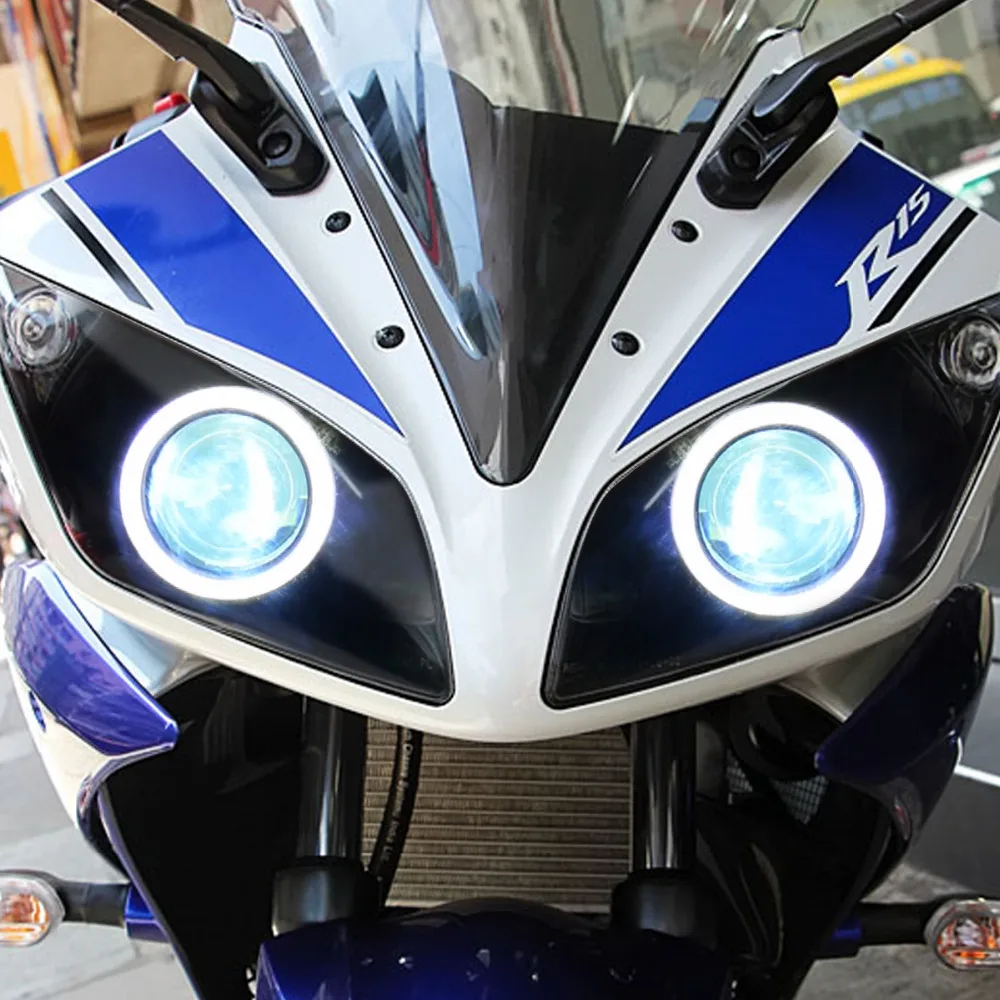 Ангельские глазки на Yamaha r6 2002