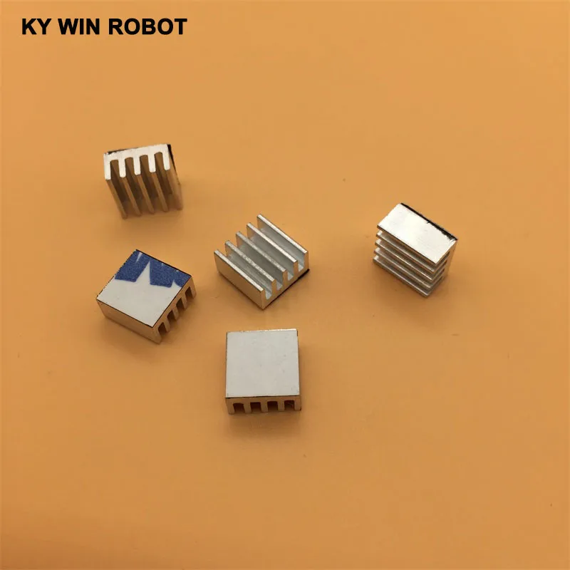 5 قطع البسيطة لاصق مشعاع ألومنيوم Heatsink A4988 بالوعة الحرارة 9x9x5 ملليمتر برودة ل 3D طابعة محرك متدرج سائق VGA RAM LED IC 5 قطع البسيطة لاصق مشعاع ألومنيوم Heatsink A4988 بالوعة الحرارة 9x9x5 ملليمتر برودة ل 3D طابعة محرك متدرج سائق VGA RAM LED IC