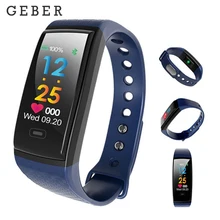 GEBER R17 смарт-браслет шагомер браслет сердечного ритма трекер сна трекер Горячая распродажа! для IOS и Android Smart Band спортивные часы