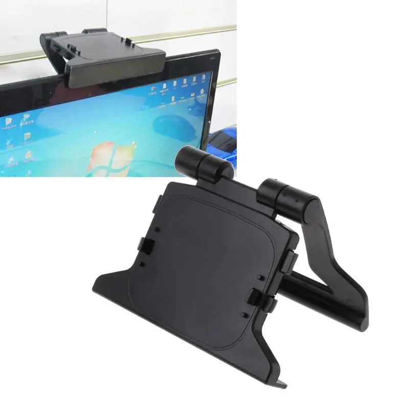 

TV Clip Clamp Mount Stand Holder For Xbox 360 Kinect Sensor Video Game Console Bracket