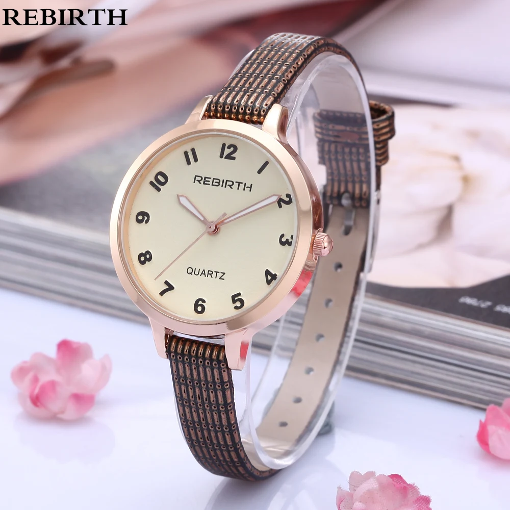 

2018 Fashion Bracelet Watch Women Luxury Rose Gold Casual Leather Women Watches Montres Femmes Relojes Mujer Quartz Wristwatches
