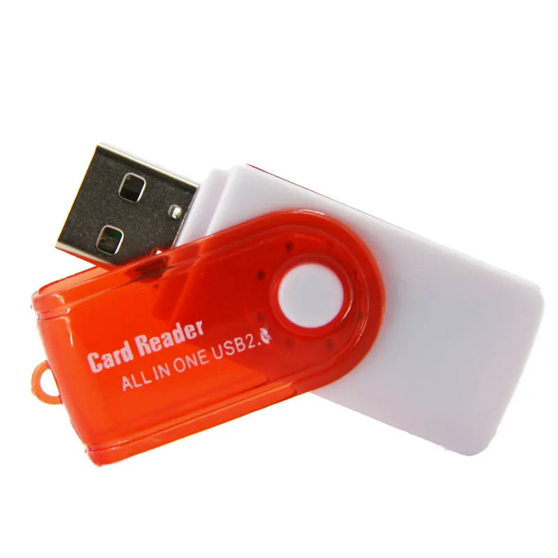 USB 2.0 SD TF MS Duo MS Micro T-Flash чтения карт памяти многофункциональный Портативный питьевой все в одном Card Reader для карты памяти