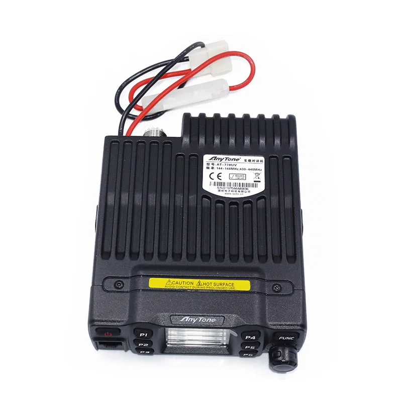 Anytone at-778uv dual band transceiver mini mobile radio vhf:136-174 uhf:400-480mhz two way and amateur radio walkie talkie ham