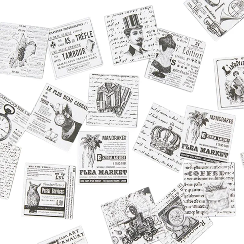 45 шт./упак. прекрасный винтажный альбом наклеек СТИКЕРЫ пакет Kawaii планировщик для скрапбукинга стикеры школьные принадлежности подарки для детей