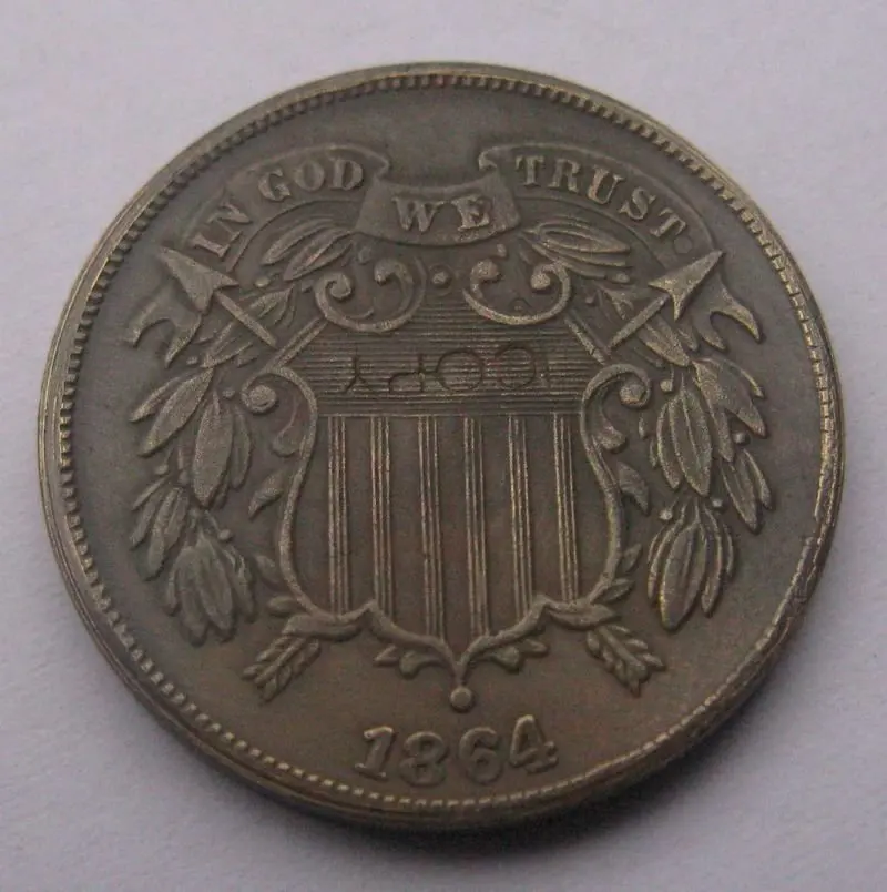 

Two Cent 1864 copy coins FREE SHIPPING