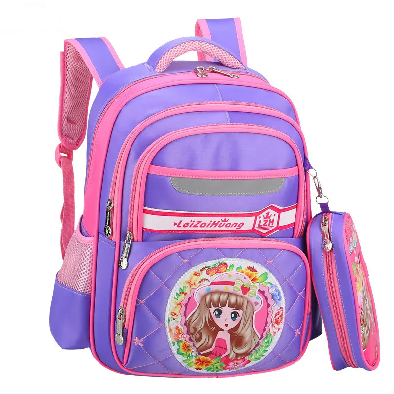 

children school bags for boys girls Children backpacks kids orthopedic schoolbags primary school backpacks Mochila Infantil Zip