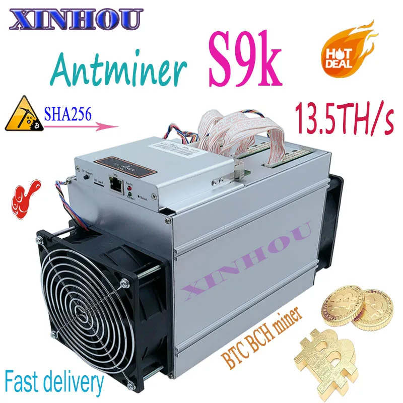 Bitmaster ASIC miner AntMiner S9k 13,5 T no PSU SHA256 BTC BCH Miner лучше, чем S9 T9 + Innosilicon T2T Ebit E9i E9.2 WhatsMiner M3