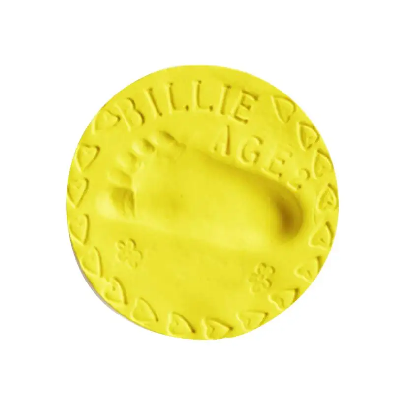 Детские Воздуха сушки мягкая глина Handprint след отпечаток литья отпечатков пальцев 20 г MAY27 - Цвет: H