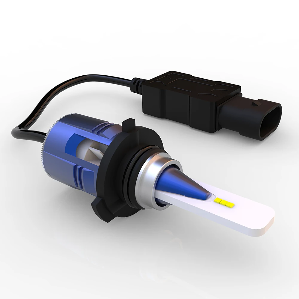 WINING NEW Upgrade Car LED headlight bulbs 9005 LED H1 H3 H8 H11 9005 HB3 9006 HB4 9007 with CSP Y19 Chips 7200LM 6500K 12V 24V