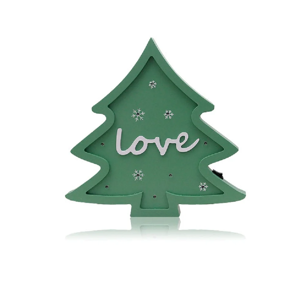 

Christmas Tree Modeling light Xmas Decoration light as gift Home Baby room Decor Safty Battery Powered IY304123-30