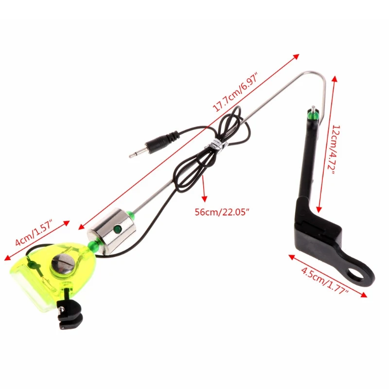 

1Pcs Fishing Swinger Fishing Alarm Bite Sounder Fish Bite Strike Sensor Indicator Illuminated Swinger Carp Fishing Tackle Pesc