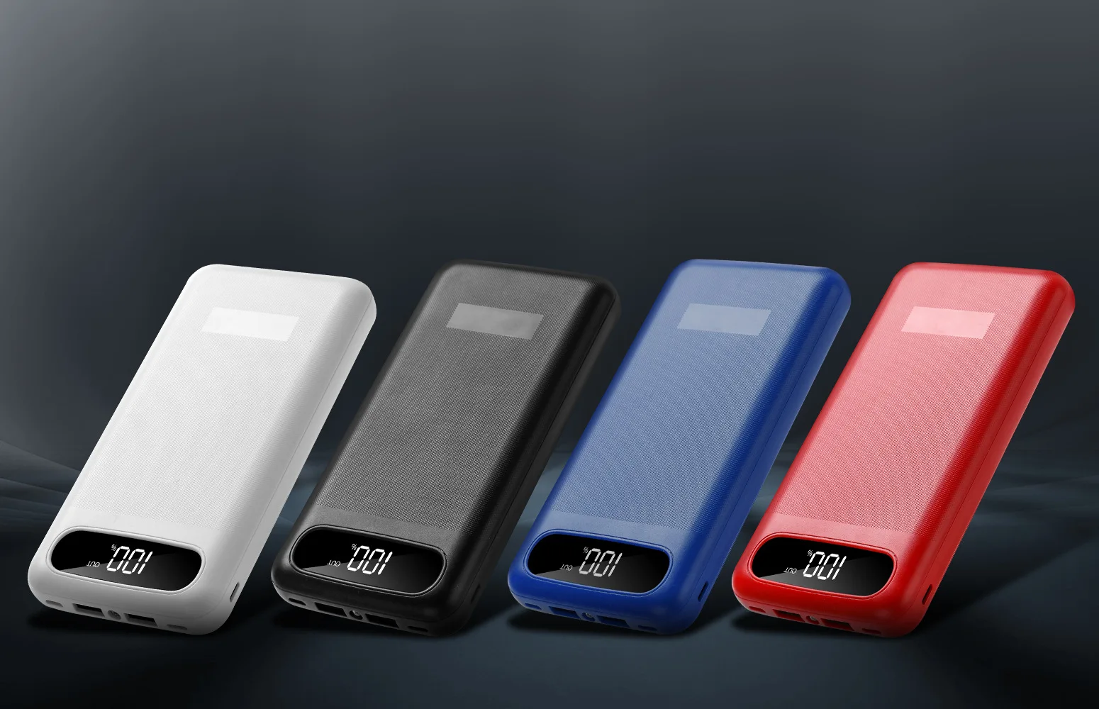 20000 мАч внешний аккумулятор повербанк 2 USB светодио дный power Bank портативный мобильный телефон зарядное устройство для Xiaomi Mi iphone X Note 8