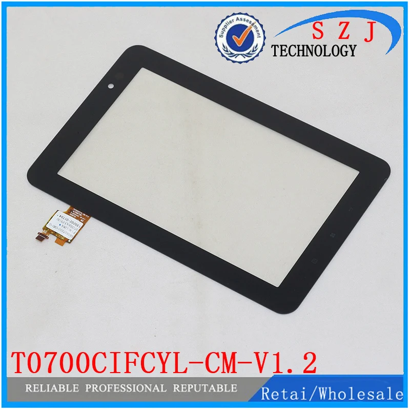 

Новый 7-дюймовый планшетный ПК для Lenovo T0700CIFCYL-CM-V1.2 емкостный сенсорный экран панель дигитайзер стеклянный сенсор бесплатная доставка