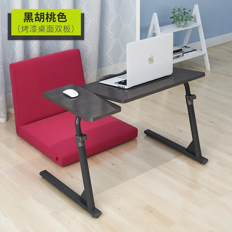 Компьютерный стол офисная домашняя кровать стол мебель стальной деревянный ноутбук стол soporte ноутбук складной стол для ноутбука горячий 66*46*9 см
