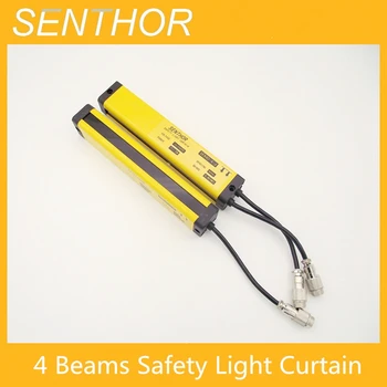 

4 beams automation equipment safety light curtain protector punching hydraulic press photoelectric protection sensor