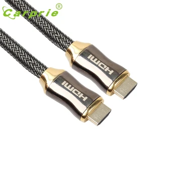

CARPRIE Braided Ultra HD HDMI Cable v2.0 High Speed + Ethernet HDTV 2160p 4K 3D GOLD 2M Feb14 MotherLander