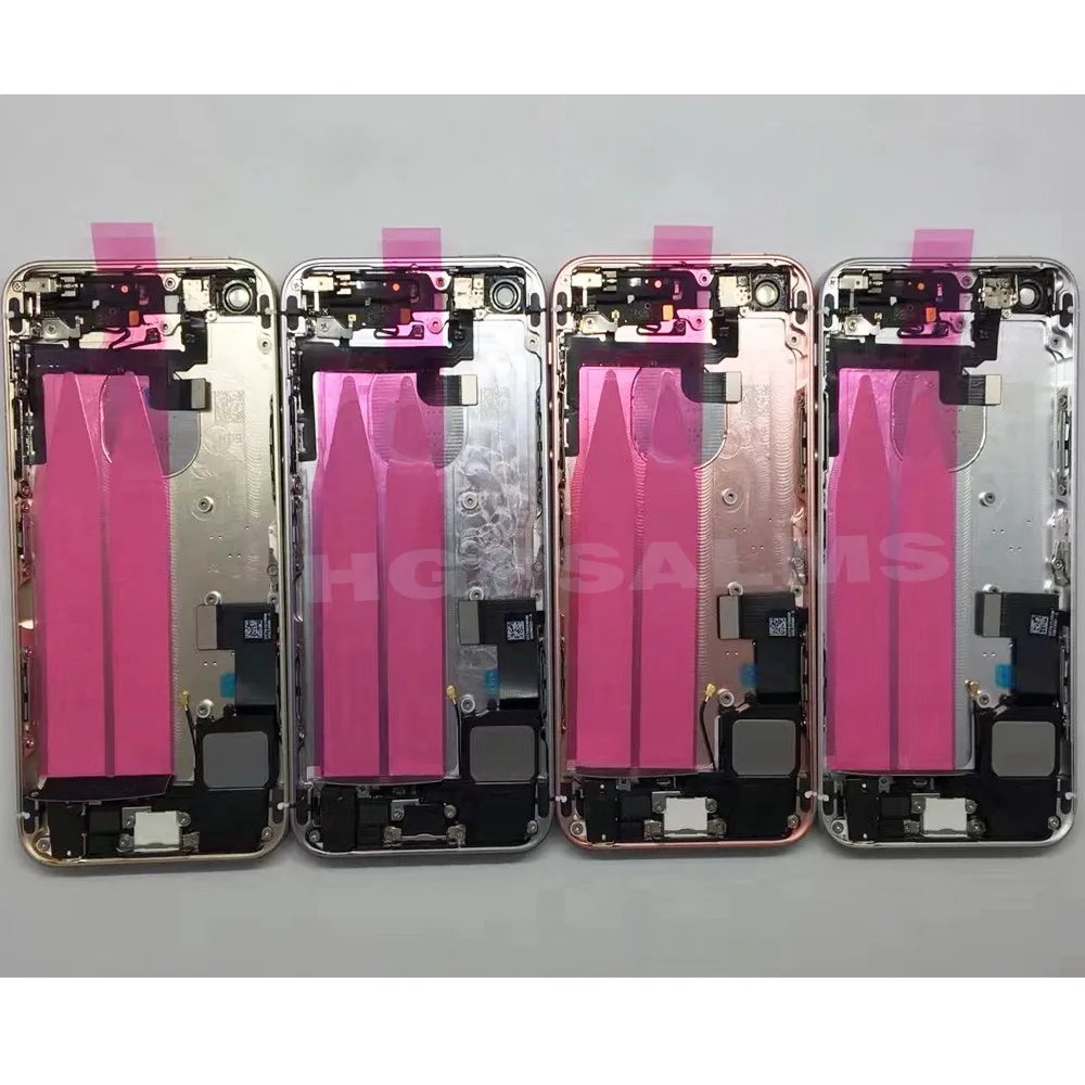IP114 NEW Full Housing For iPhone  SE Middle Frame Bezel Chassis Back Housing Battery Door Rear Cover  With Flex Cable Assembly (2)