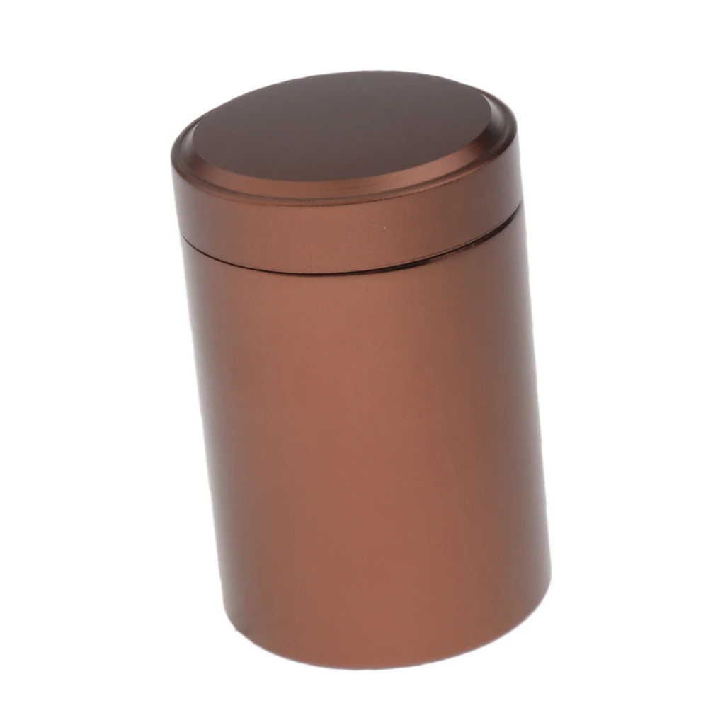 2pcs Aluminium Pill Fob Waterproof Capsule Match Case Battery Holder Outdoor Survival Storage Container Dry Box Tea Caddy
