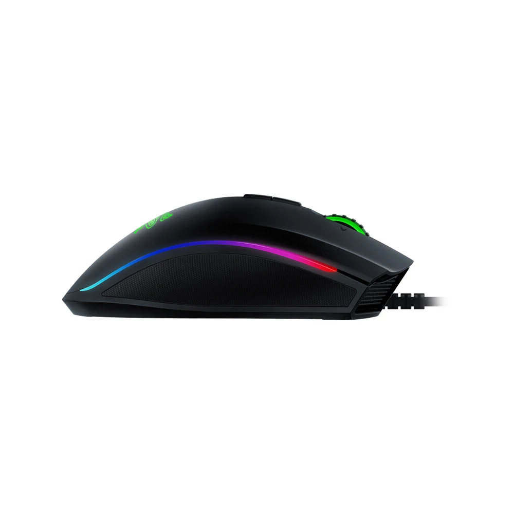 Razer Mamba Elite Проводная игровая мышь 16000 dpi 5G Оптический сенсор Chroma легкая эргономичная игровая мышь для ПК геймера ноутбука