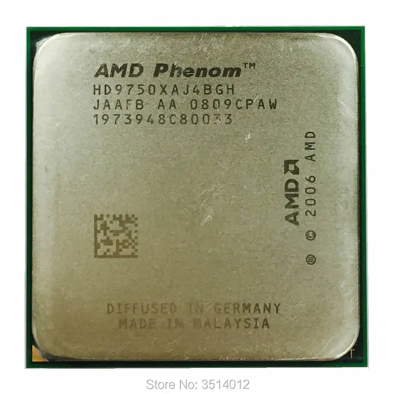 Четырехъядерный процессор AMD Phenom X4 9750 2,4 ГГц HD9750XAJ4BGH Socket AM2