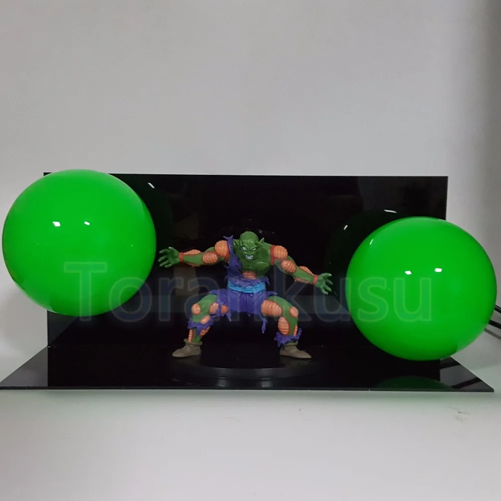 

Dragon Ball Z Action Figure Piccolo Double Cannon LED DIY Display Toy Dragonball Super Saiyan Piccolo Jr. Bulb DBZ DIY125