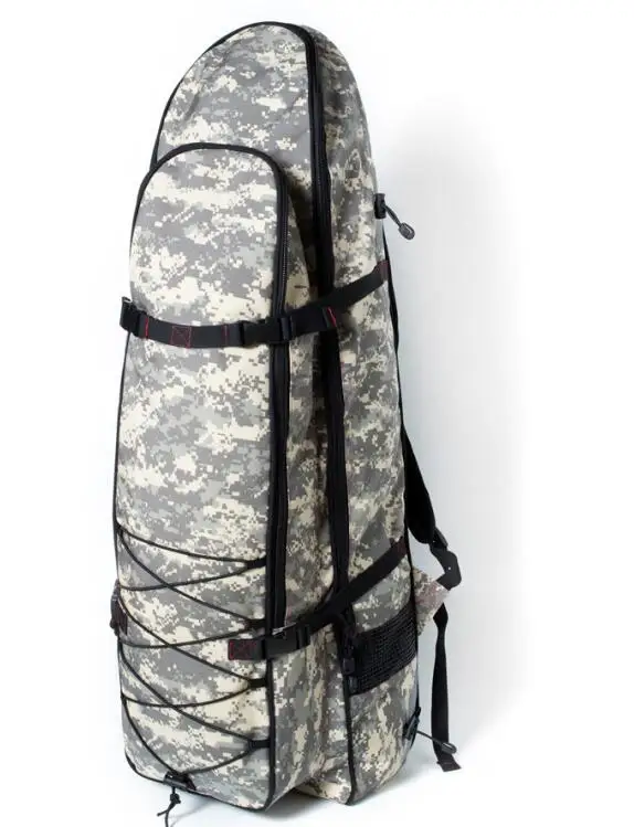 Подводная охота ласты для дайвинга сумки большой объем длинный Флиппер посылка сумка легко носить снаряжение для дайвинга сумка - Цвет: Коричневый