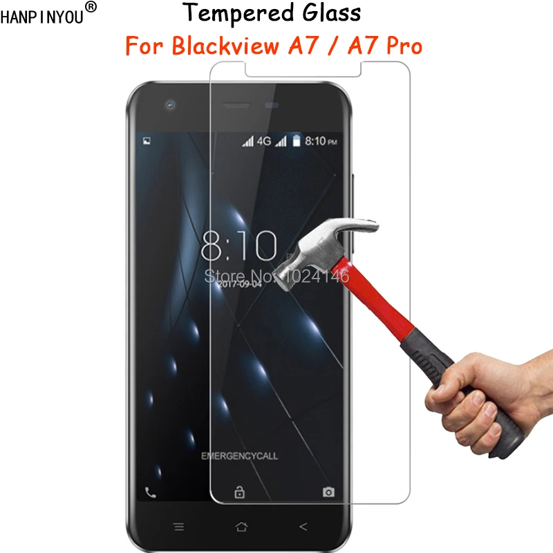Для Blackview A7 / Pro 5 0 &quotHD прозрачное закаленное стекло для защиты экрана