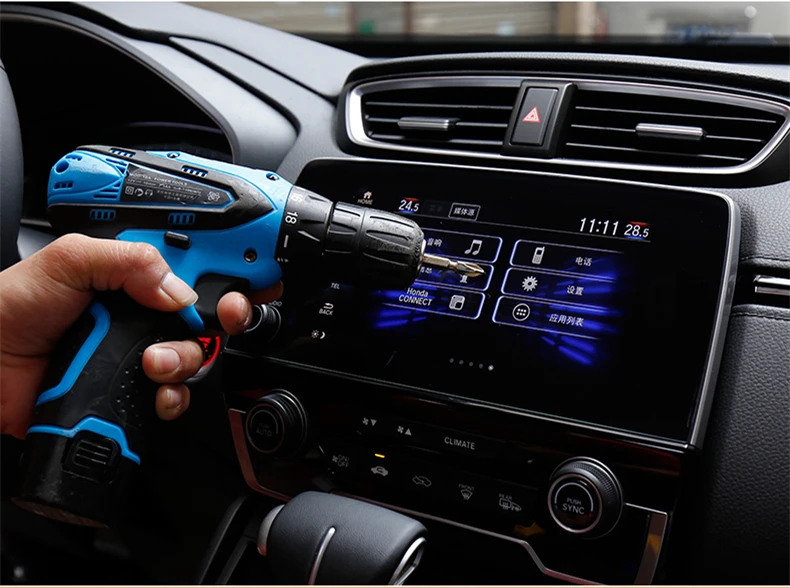 Защитное стекло для HONDA CRV закаленное стайлинга автомобиля защита экрана
