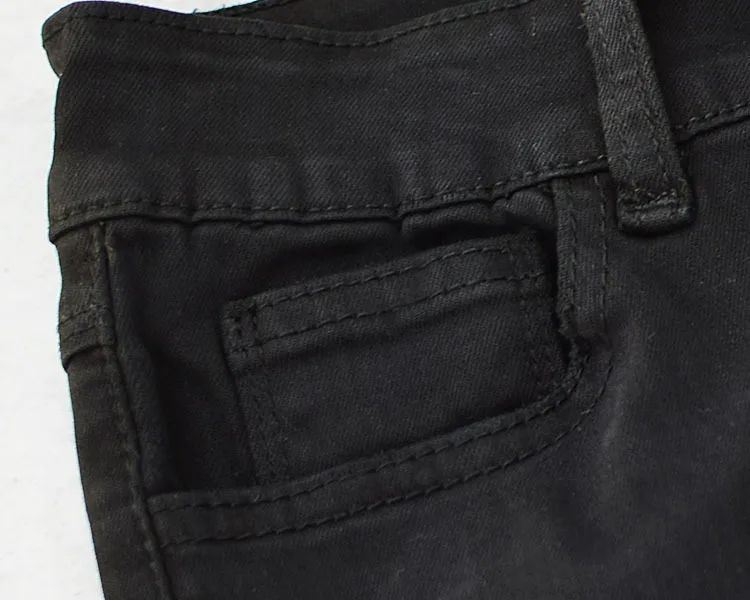 Женские джинсы с высокой талией, обтягивающие, стрейчевые, с пряжкой, черные, модные, Осень-зима, новые, большие размеры, брюки
